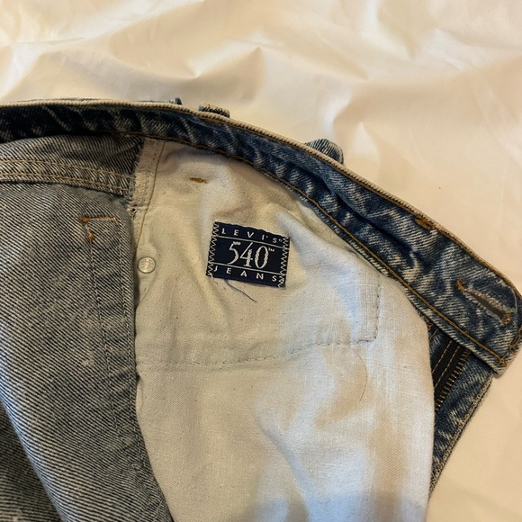 Vintage Blue Acid Wash Jeans - Picture 3 of 3